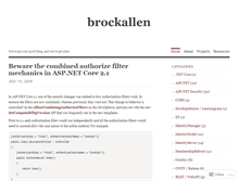 Tablet Screenshot of brockallen.com